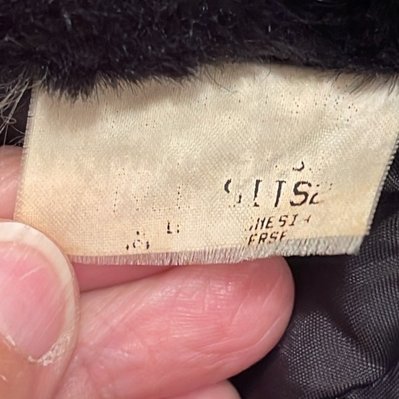 Martin’s Flight Jacket‎ Navy Blue Nylon Faux Fur collar, Full Zip, men’s Sz XL - Picture 7 of 16